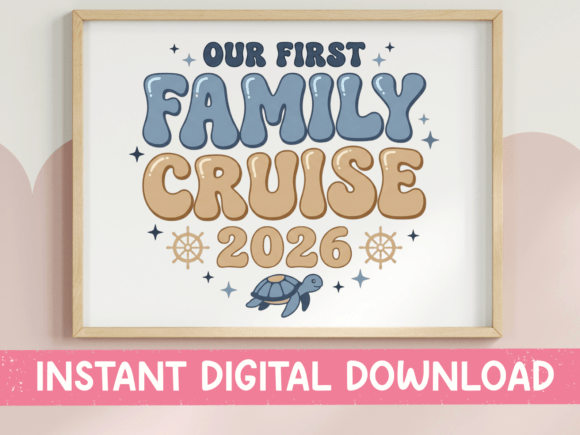 Our First Family Cruise 2026 Retro