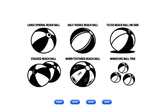 Retro Beach Ball Clipart Review