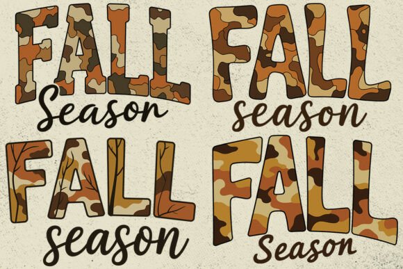 Retro Camo Fall Season Design Review