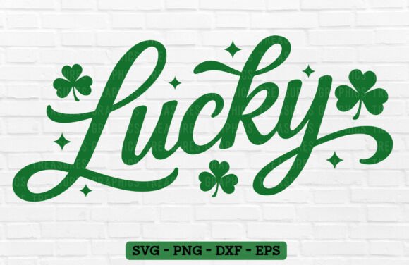Retro Lucky St Patrick s Day Shamrock