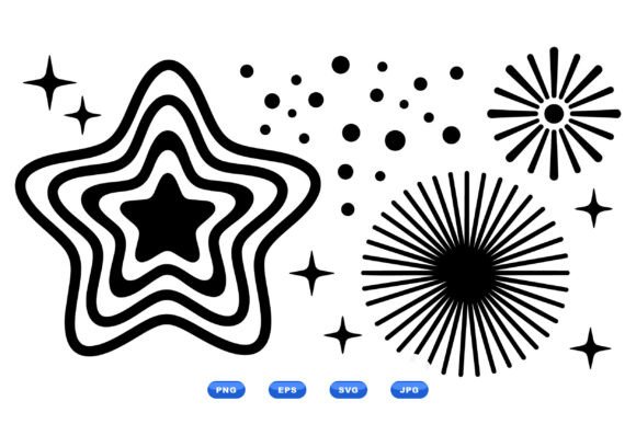 Retro Starburst Clipart Pack Review