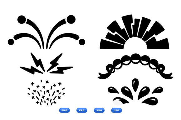 Review: Retro Decorative Splash Shapes for Embroidery
