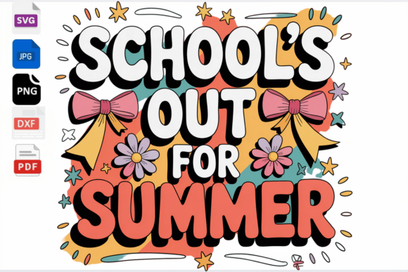 Review: Schools Out for Summer Retro Groovy Embroidery
